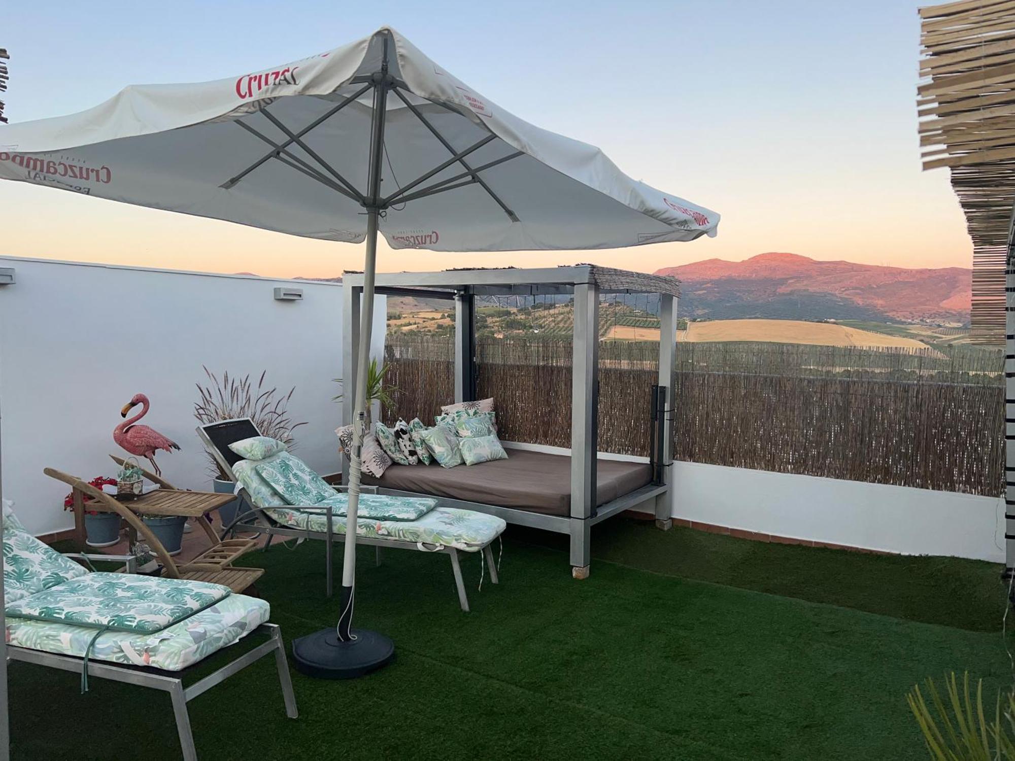 Atico Rilque, Apartamentos Independientes Con Jacuzzi Privado Y Terraza En Ronda Exterior photo